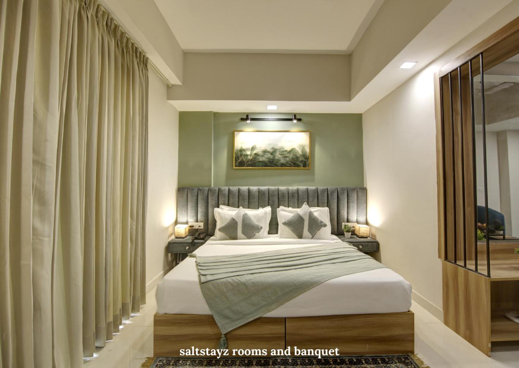 Saltstayz Premier Executive Serviced Apartment - Golf Course Extension Road Gurgaon Exterior foto
