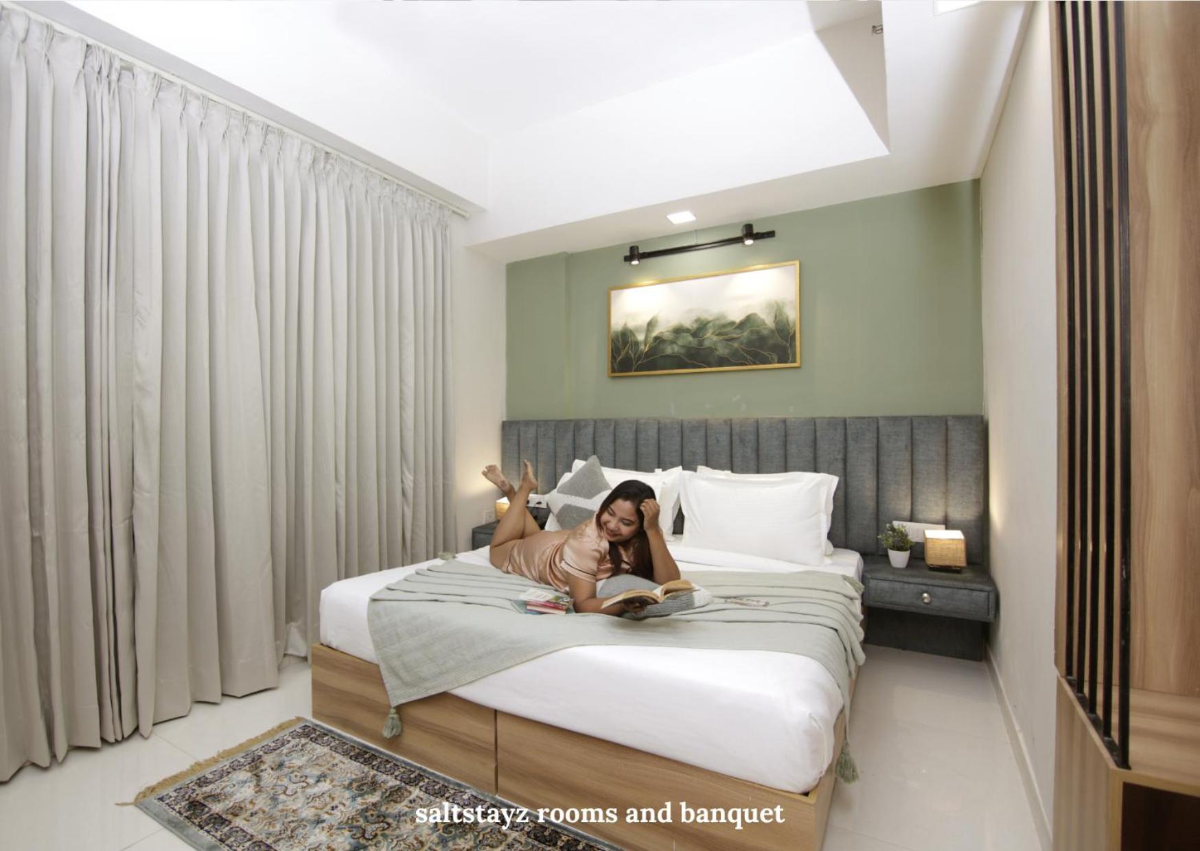 Saltstayz Premier Executive Serviced Apartment - Golf Course Extension Road Gurgaon Exterior foto