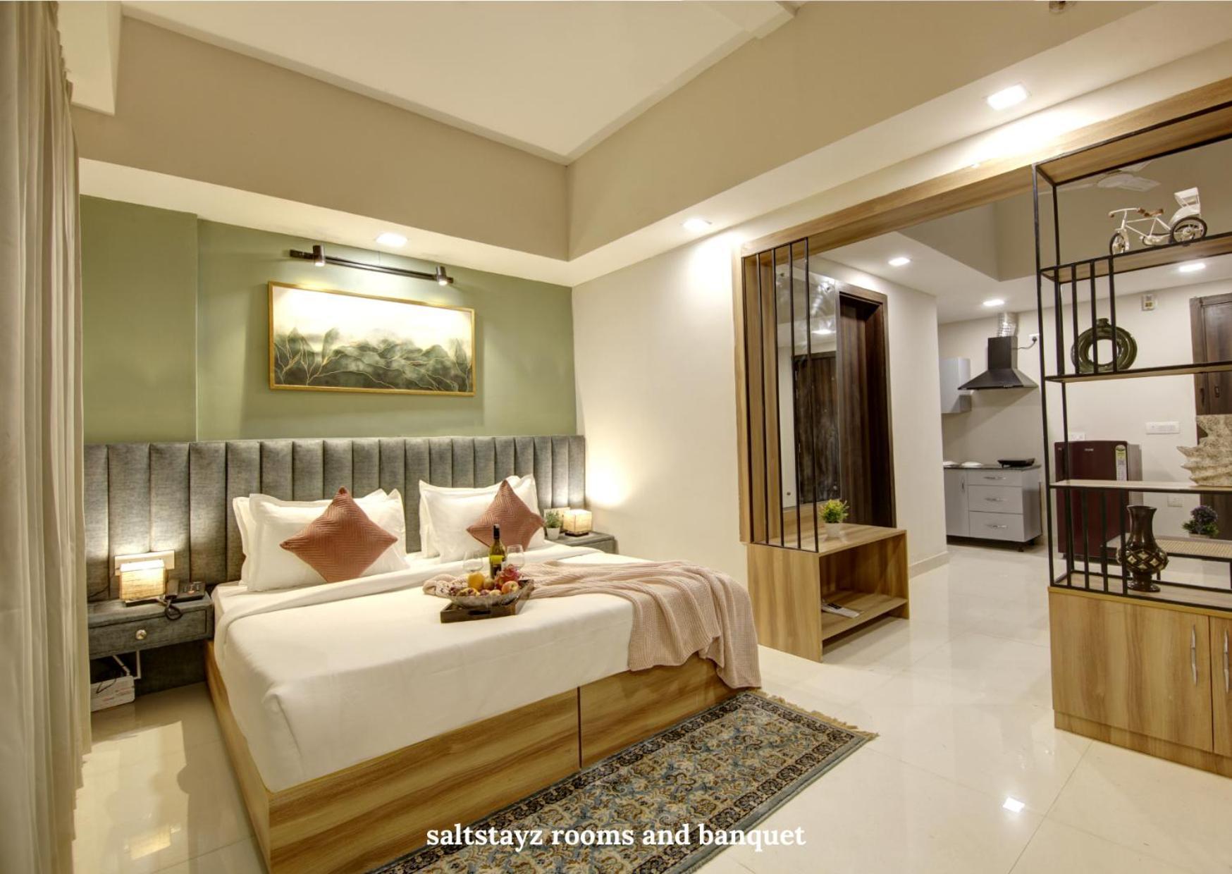 Saltstayz Premier Executive Serviced Apartment - Golf Course Extension Road Gurgaon Exterior foto