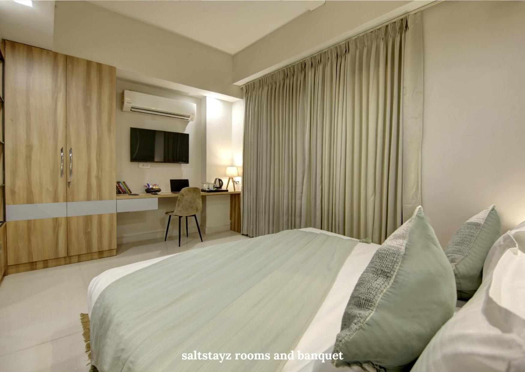 Saltstayz Premier Executive Serviced Apartment - Golf Course Extension Road Gurgaon Exterior foto