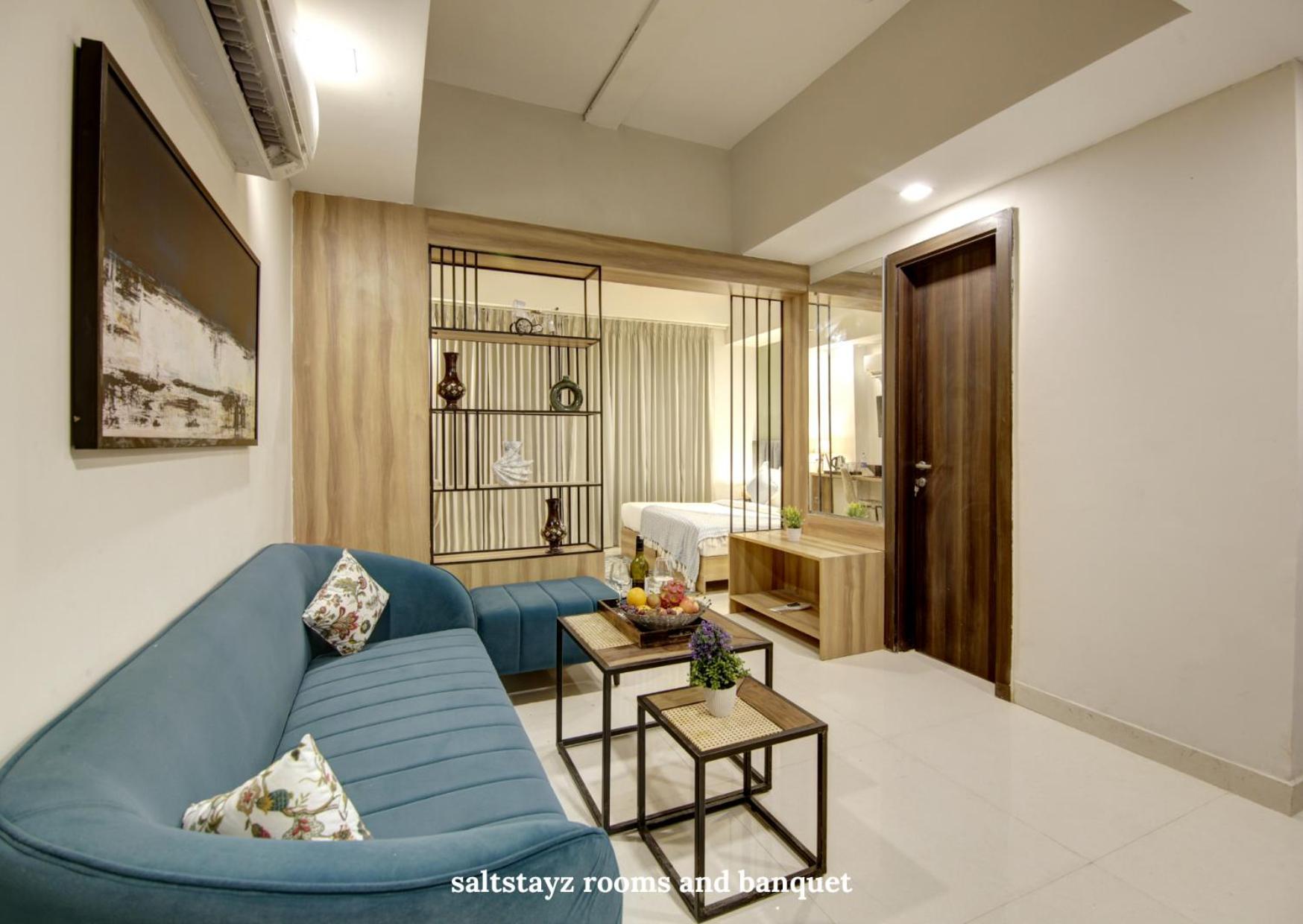 Saltstayz Premier Executive Serviced Apartment - Golf Course Extension Road Gurgaon Exterior foto