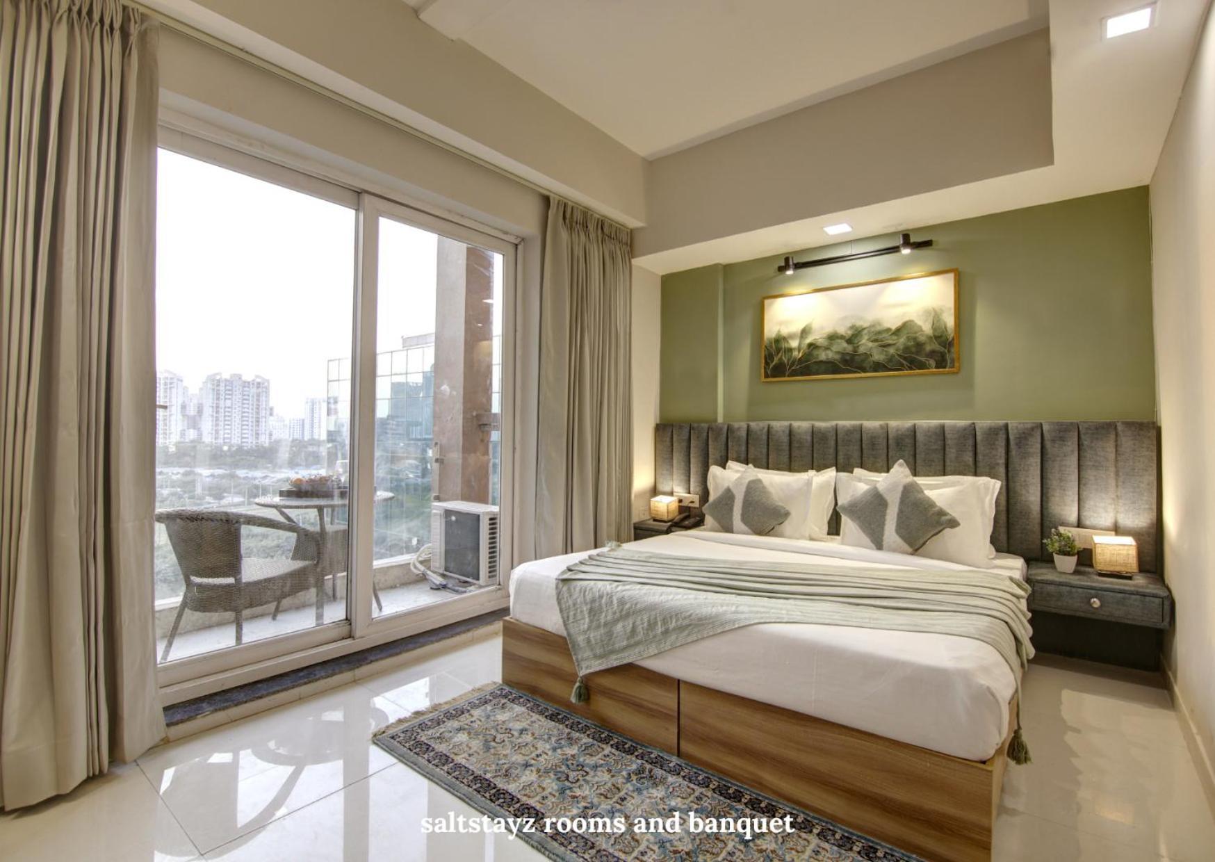Saltstayz Premier Executive Serviced Apartment - Golf Course Extension Road Gurgaon Exterior foto